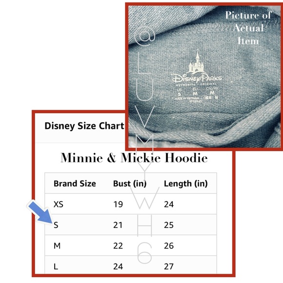 Disney Minnie and Mickey Sweatshirt - Picture 4 of 4